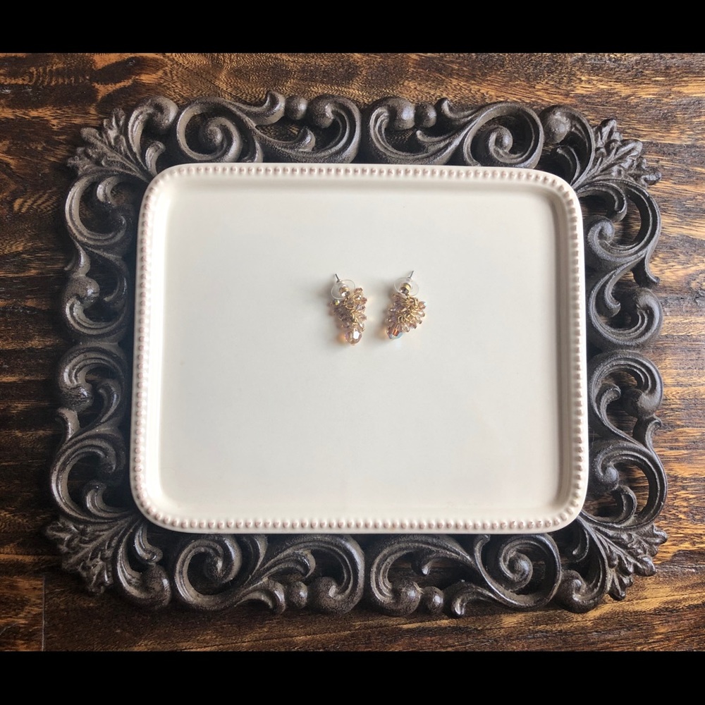Nordstrom Crystal Earrings (NWOT)